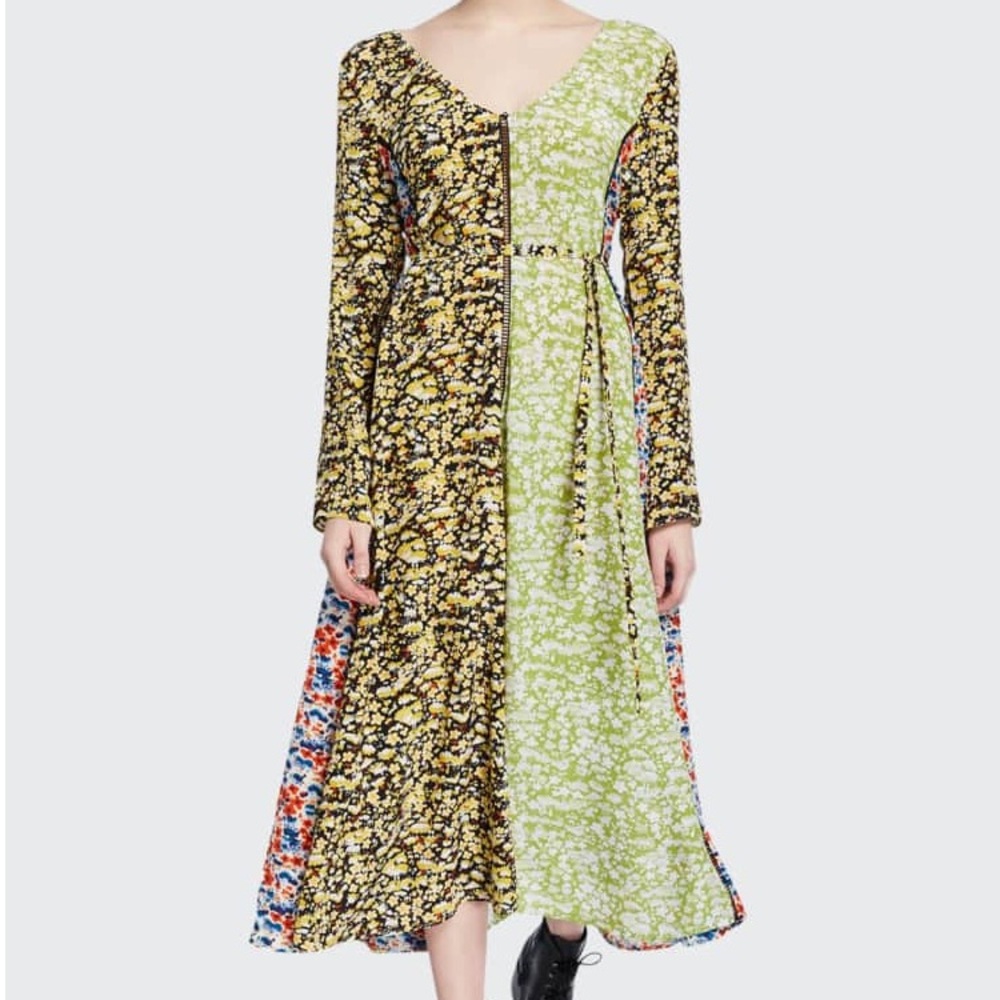 ⚡️SALE⚡️BNWT Stine Goya silk midi dress - Picture 3 of 7